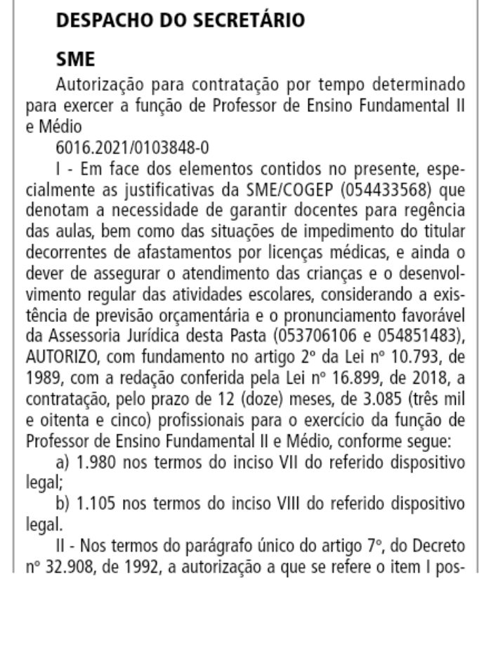 INSCRIÇÕES ABERTAS para Contração de 5.169 Professores Temporários em São  Paulo – Colabora Concursos