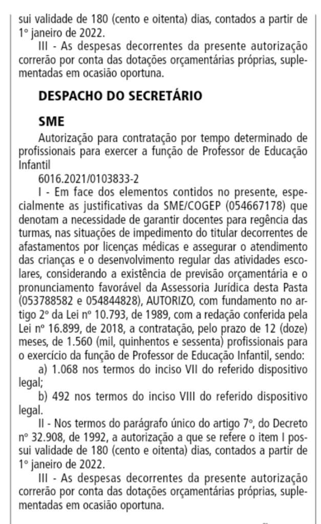 INSCRIÇÕES ABERTAS para Contração de 5.169 Professores Temporários em São  Paulo – Colabora Concursos