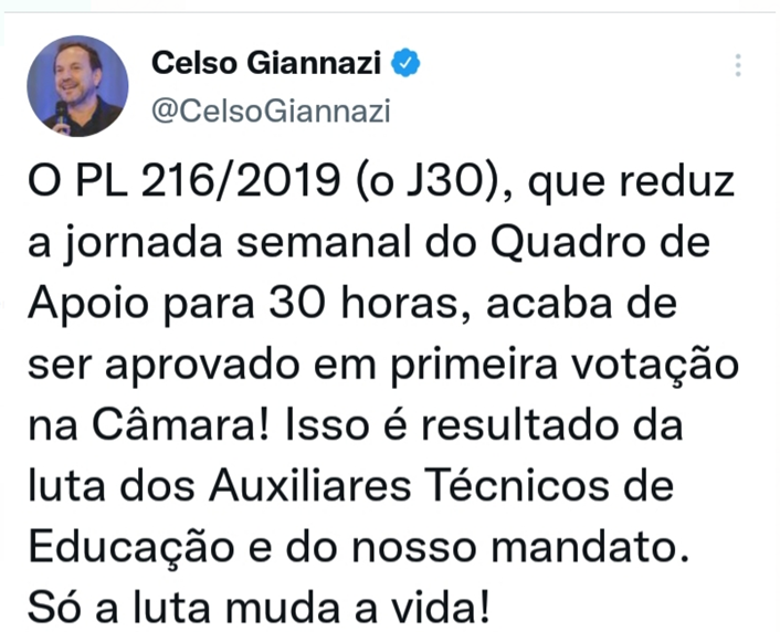 Convocação  Celso Giannazi