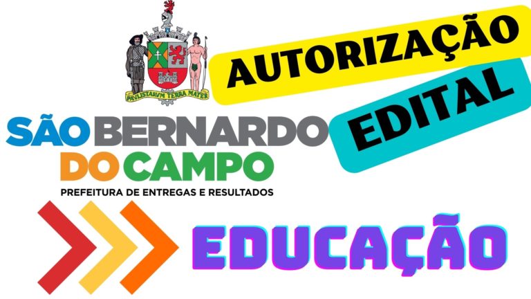 SBC: AUTORIZAÇÃO PARA CONCURSO PÚBLICO| ÁREA DA EDUCAÇÃO – Colabora ...