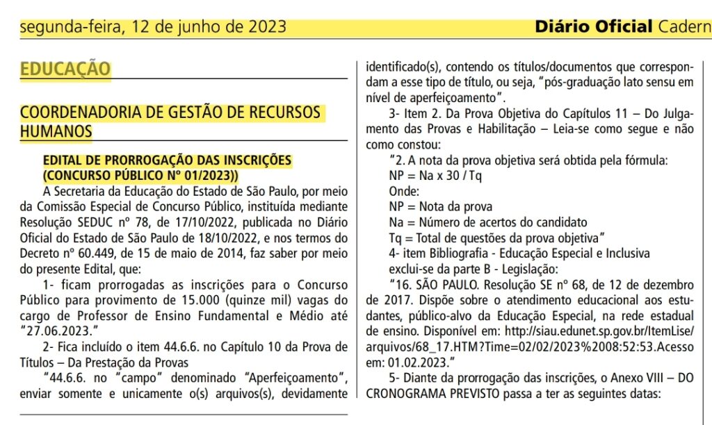 INSCRIÇÕES ABERTAS para Contração de 5.169 Professores Temporários em São  Paulo – Colabora Concursos