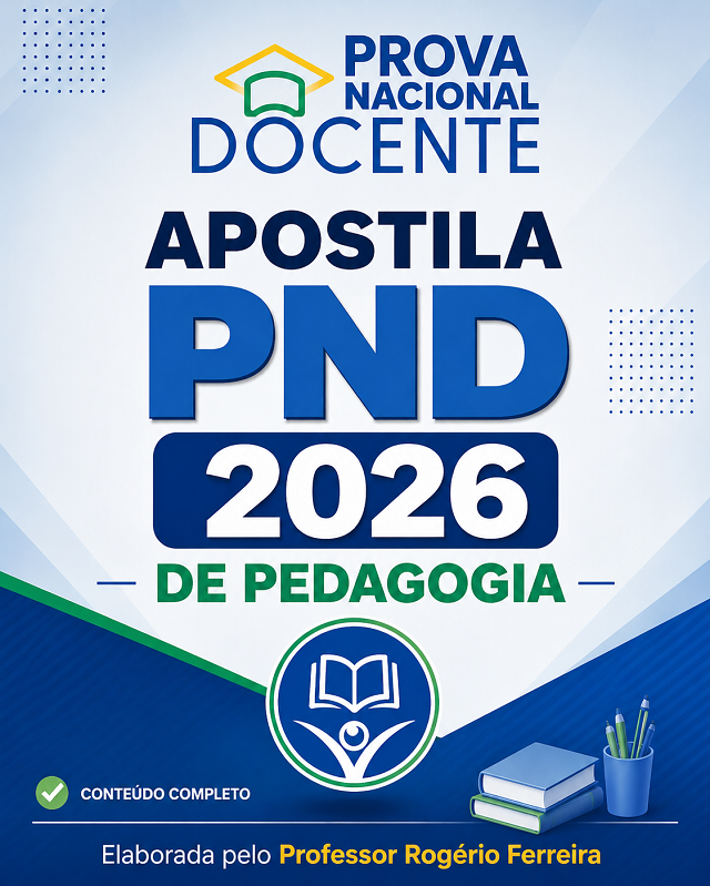 Apostila PND 2026 - Pedagogia