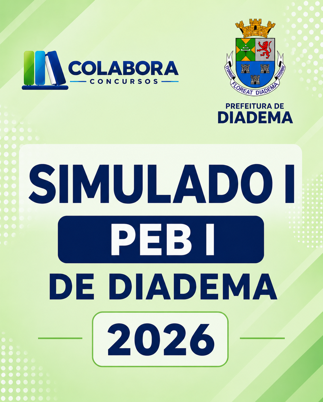 Simulado I - PEB I de Diadema 2026