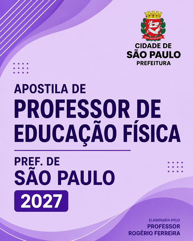 Educação Física Prefeitura de São Paulo 2027