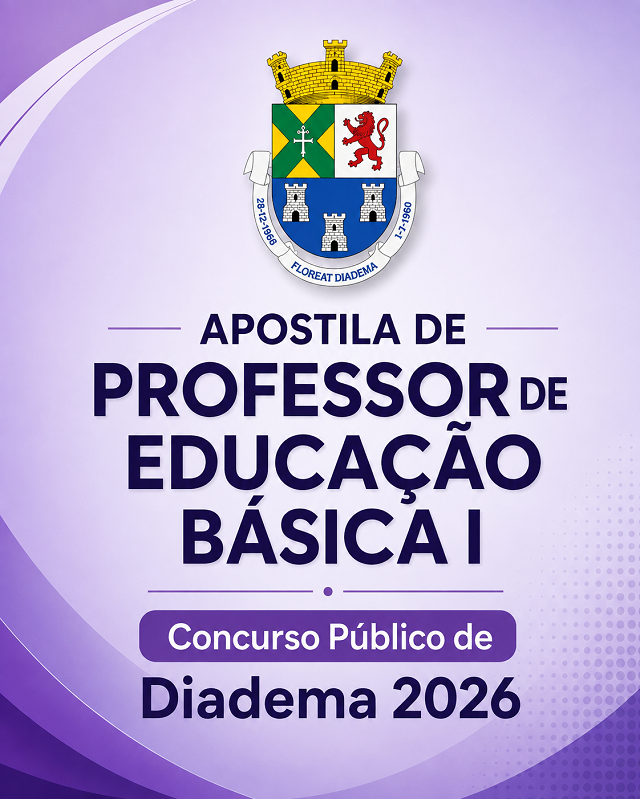 Apostila PEB I de Diadema 2026