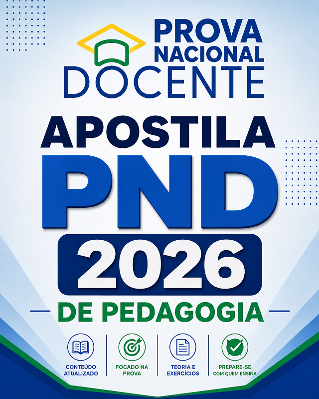 PND 2026 - PEDAGOGIA - Apostila