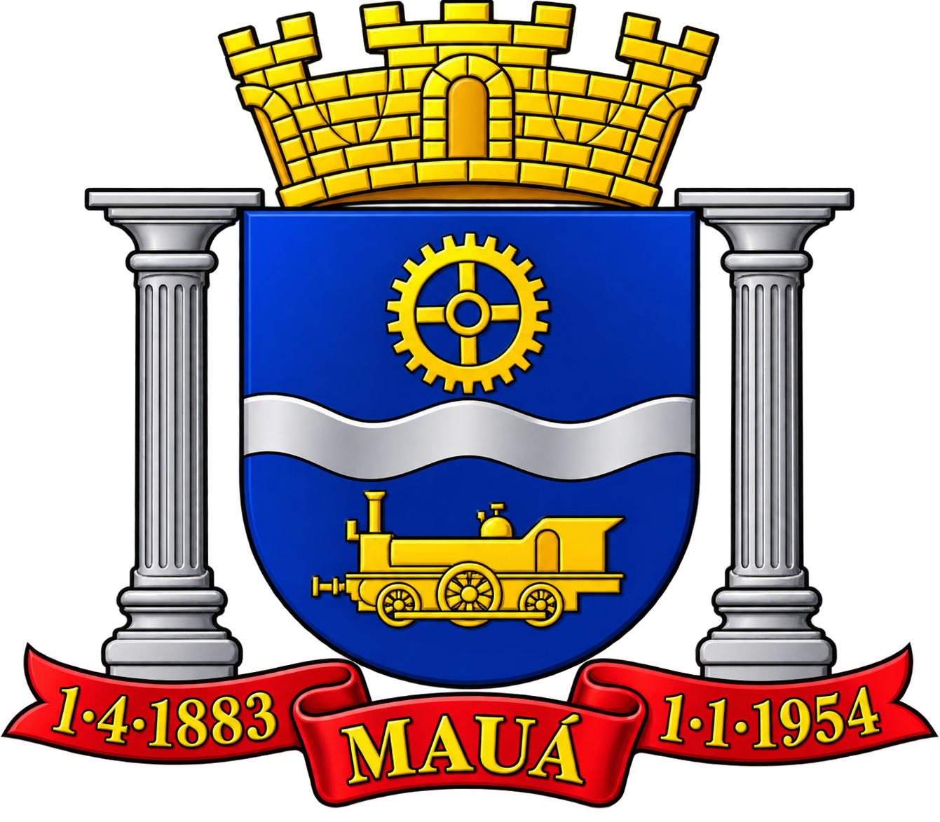 Brasão de Mauá