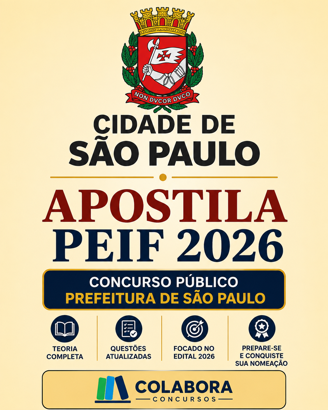 Apostila PEIF 2026 - Concurso Prefeitura de São Paulo