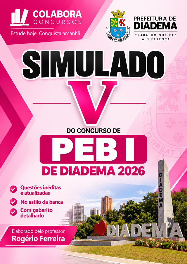 Simulado V - PEB I Diadema 2026