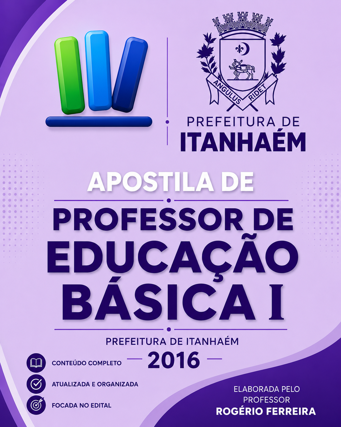 Itanhaém 2026 – PEB I – Apostila Completa
