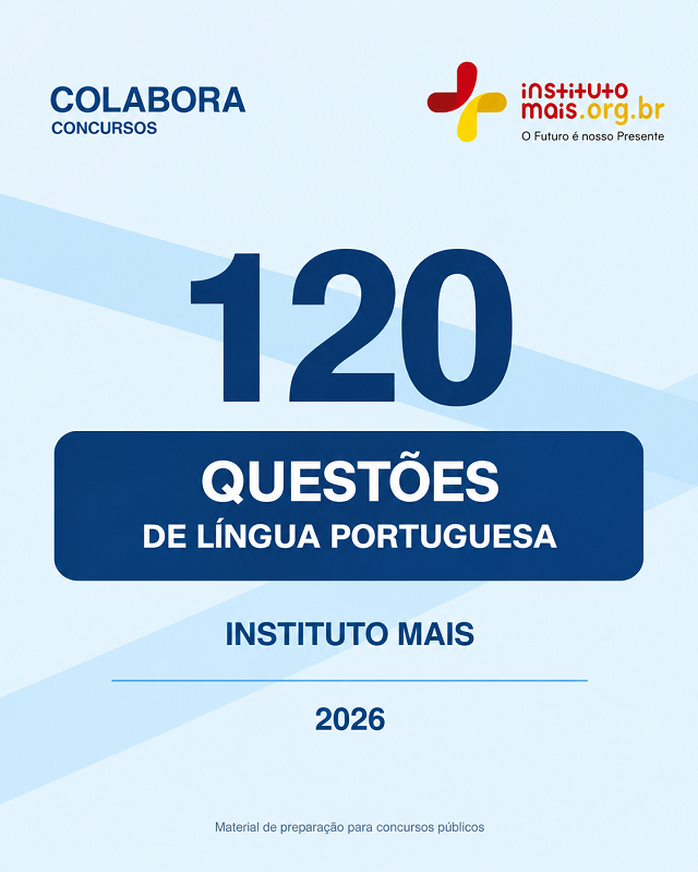 120 Questões de Língua Portuguesa da Instituto Mais